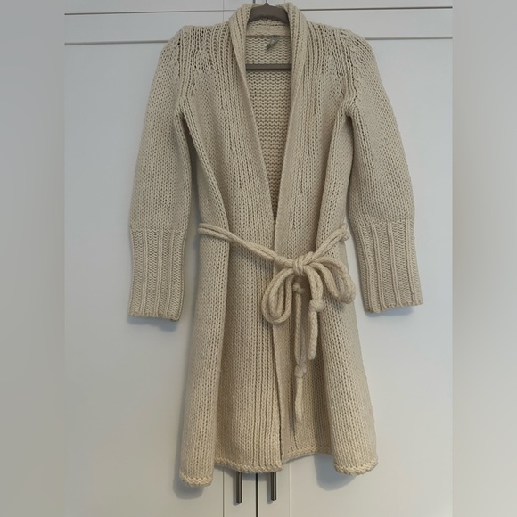 Stefanel now italian lane wool size S super warm color ivory - Picture 2 of 5